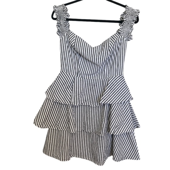 Santo by Paolo de Santo Ruffle Tiered Dress - Picture 2 of 10